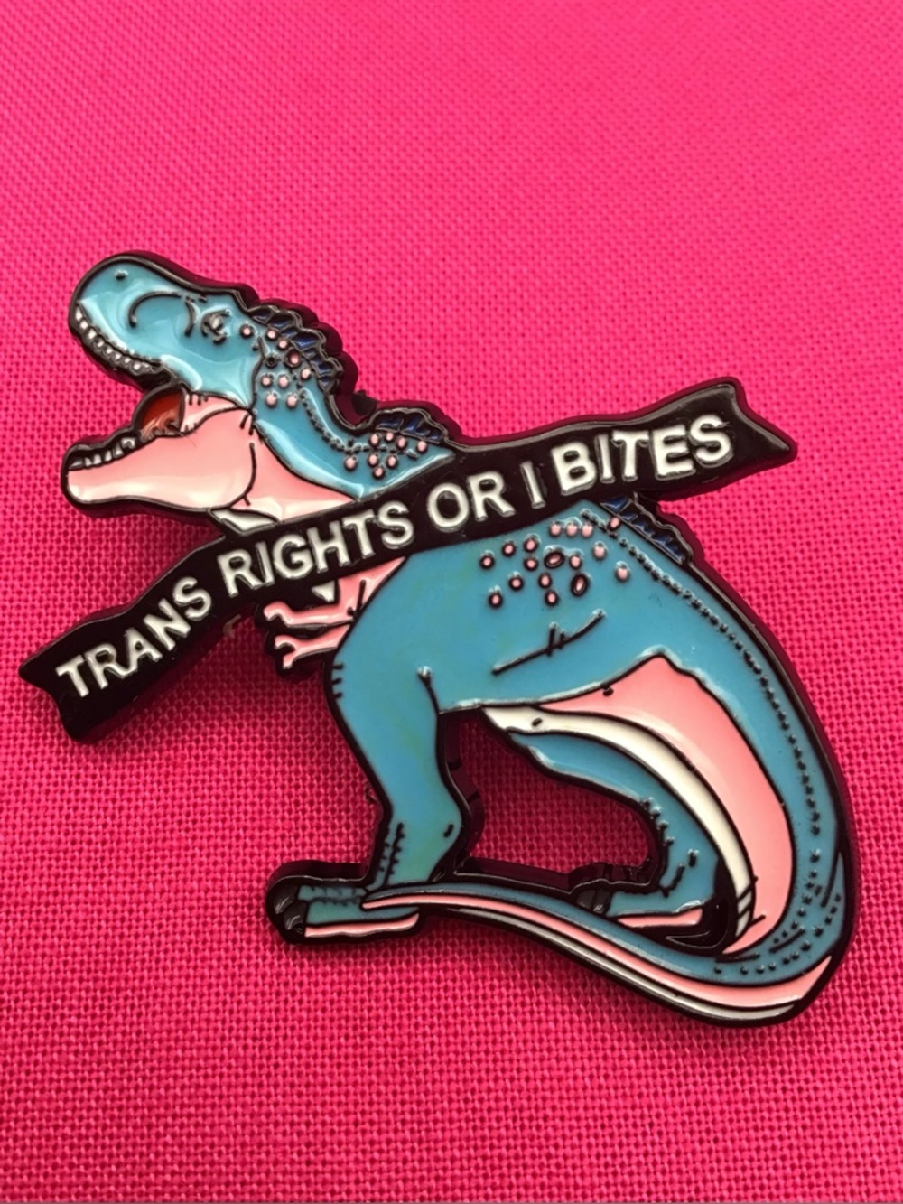 Trans Rights Enamel Pin